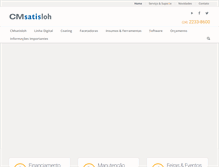 Tablet Screenshot of cmsatisloh.com.br